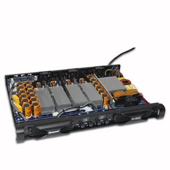 K4-800 цифровой усилитель мощностью 1000 Вт, 4-канальный профессиональный аудиоусилитель