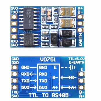 Погружная золотая плата 5V SP485 Модуль TTL-RS485 Оборудование для взаимного преобразования уровня 485 в TTL автоматическое регулирование потока