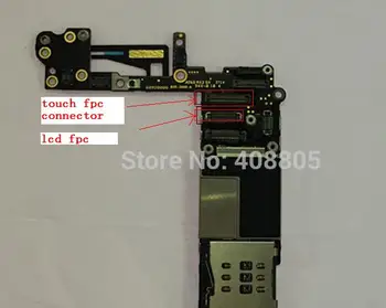 5 пар /лот Оригинальный новый ЖК-дисплей FPC + сенсорный дигитайзер FPC разъем для iphone 6 6G 4,7 дюйма 4,7 